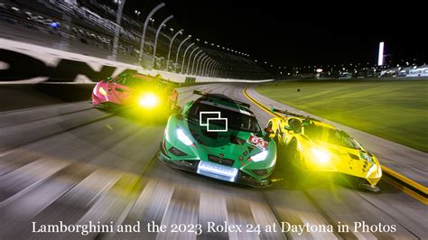 We Joined Lamborghini at Daytona. Here's What We Learned.